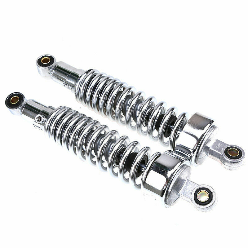 12.2″ Pair Motorcycle Rear Shock Absorber Round Hole Universal Fit For Ducati
