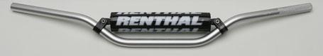 Renthal 7/8” Silver Bend CR Mid Offroad Handlebars 773-01-SI-01-185
