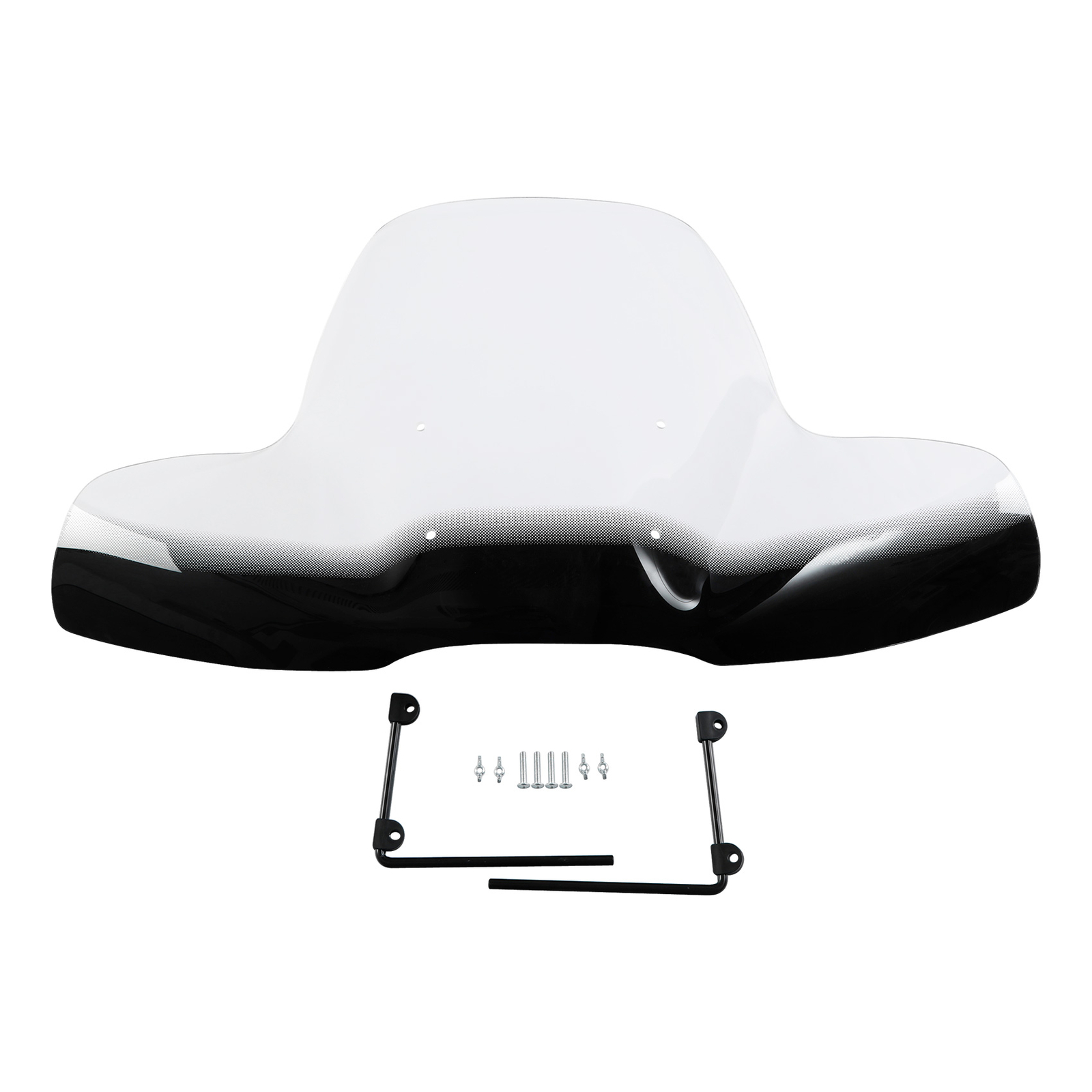 Large Windshield Windscreen For Polaris Arctic Cat Honda Yamaha Kawasaki Can-Am