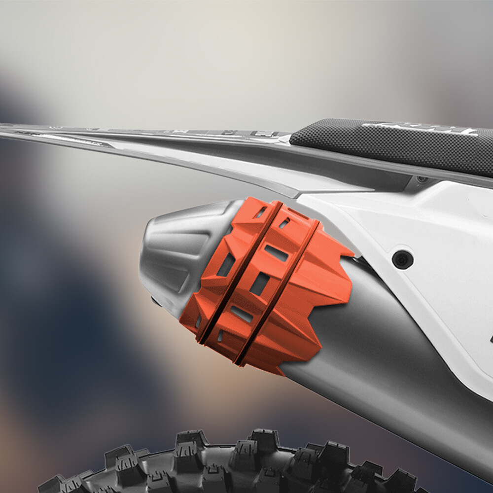 Tail Pipe Protector Cover For KTM EXC XC-W EXCF SX SXF XC XCF XCF-W 125 250-525