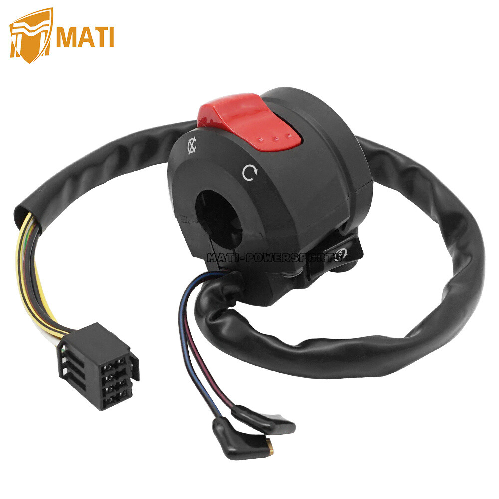 Handlebar Start Kill Stop Switch Headlight for Suzuki GSXR600 GSXR750 2006-2007