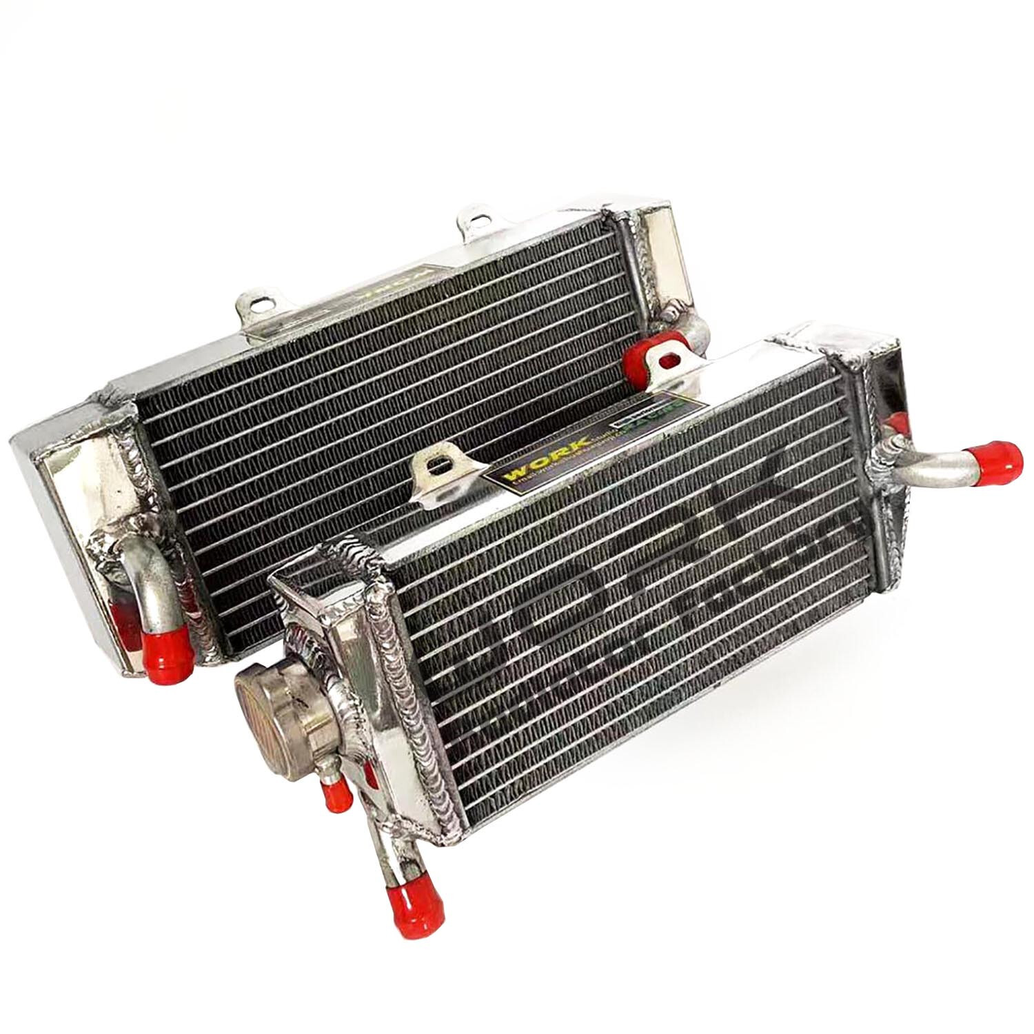Right&Left Radiator for 05-08 06 Honda CRF450R 450R 2005-2008 2006 2007 Aluminum
