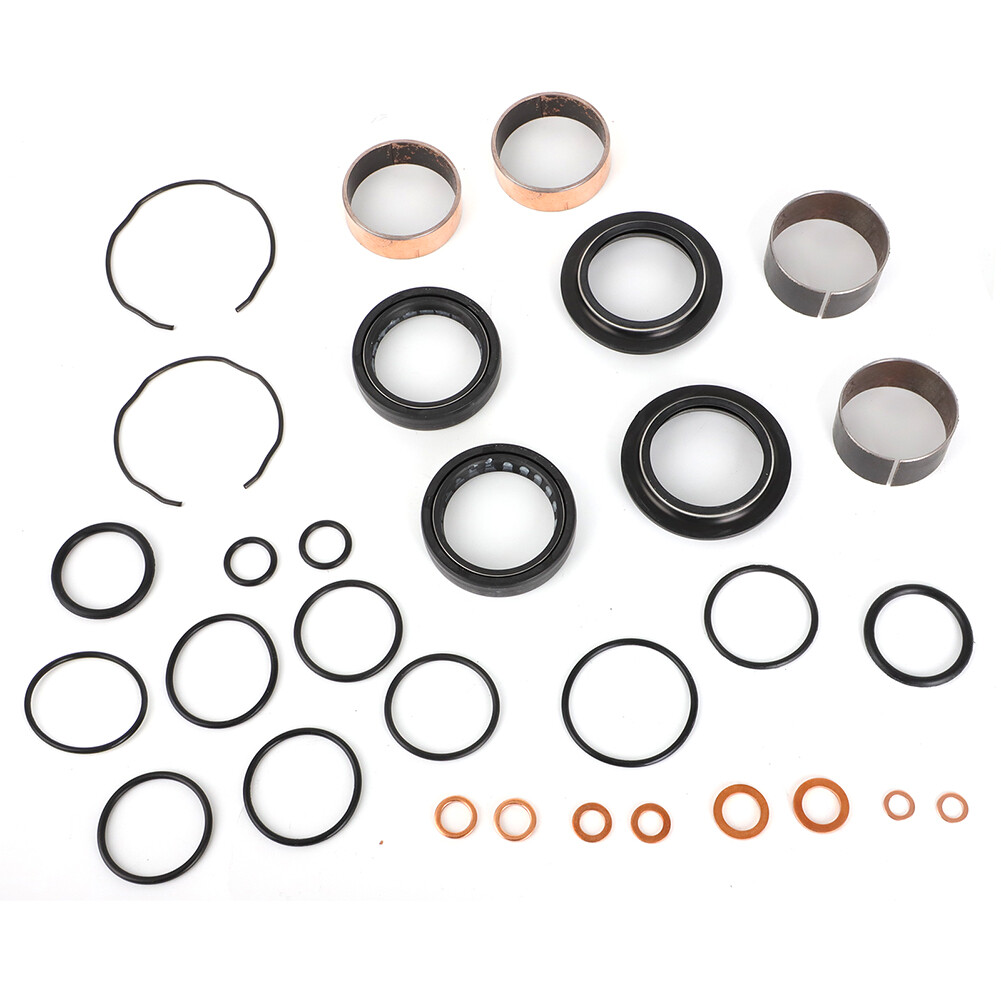 Fork Bushing Dust Oil Seal Rebuild Kit For Honda Vtx1300 2003-09 Vtx1300R 05-09