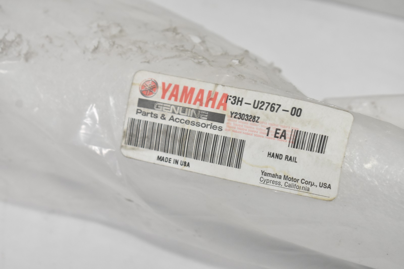 Yamaha F3H-U2767-00 Hand Rail Genuine OEM Replacement Part Single Unit