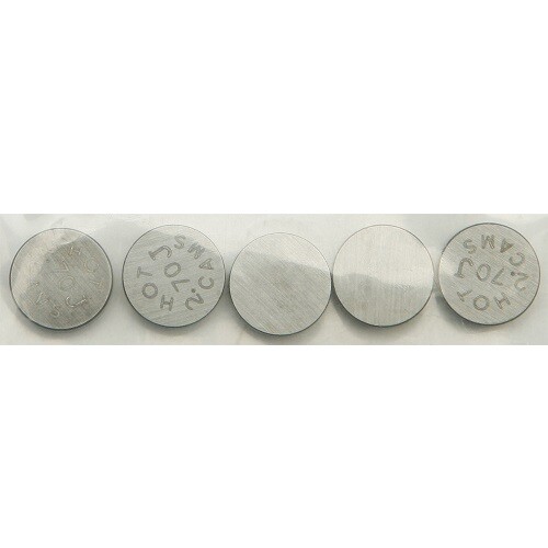 Hot Cams® 5PK948270 – 5pk Valve Shims 9.48 x 2.70mm for 14-16 Yamaha YZ 250 F