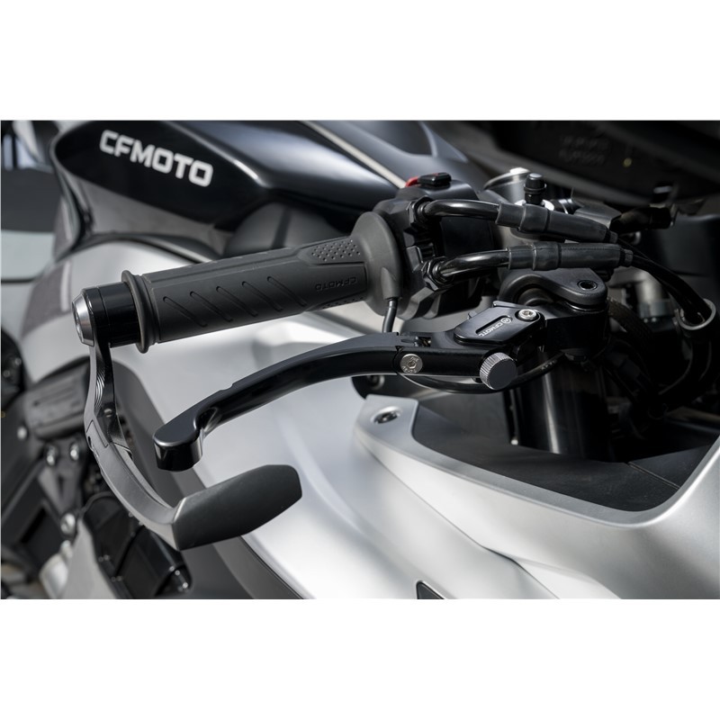 CFMoto 2025 675SS CNC Billet Aluminum Adjustable Lever Set Black Left & Right