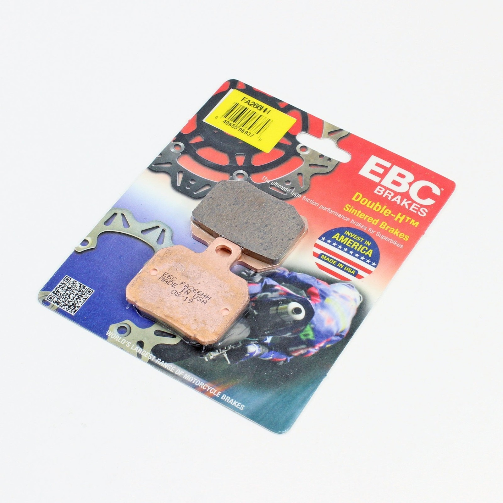 EBC HH Sintered Brake Pad Set for 2010-13 Ducati HYPERMOTARD 1100 EVO Front Rear