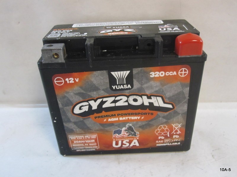 Yuasa – YUAM720GH GYZ High Performance Maintenance Free Battery, GYZ20HL