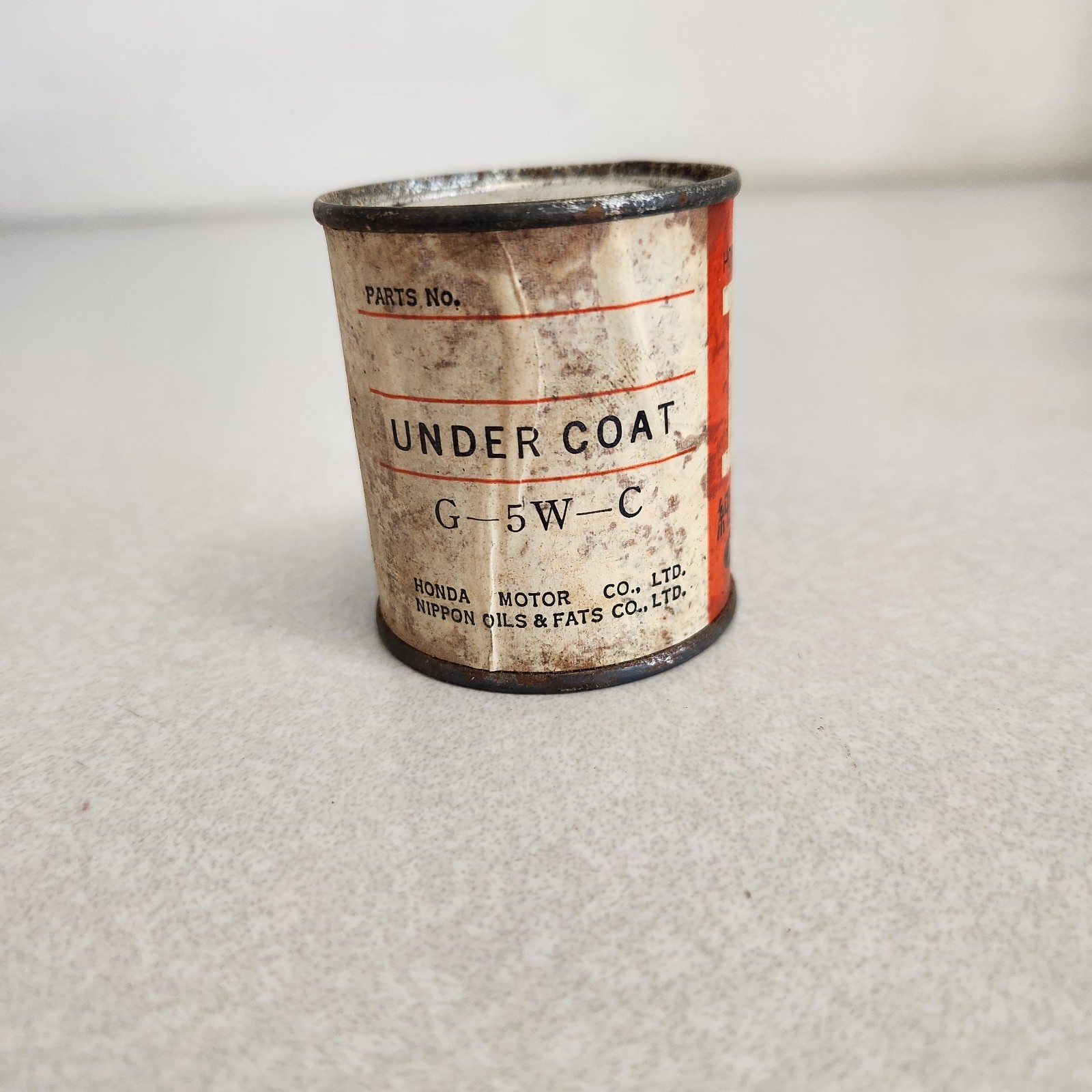NOS Vintage Honda Genuine Factory Touch Up Paint Undercoat