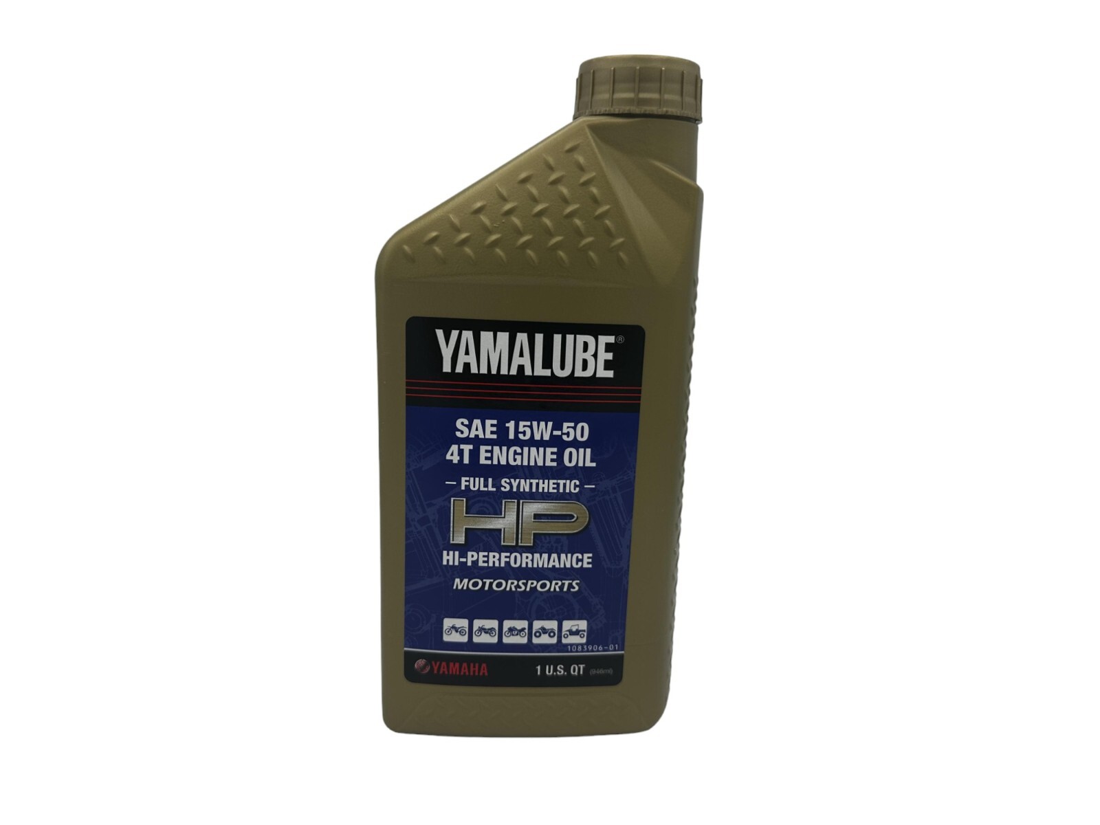 Yamaha Genuine OEM Yamalube Full Synthetic 15W-50 Oil LUB-15W50-FS-12 – 3 Pack