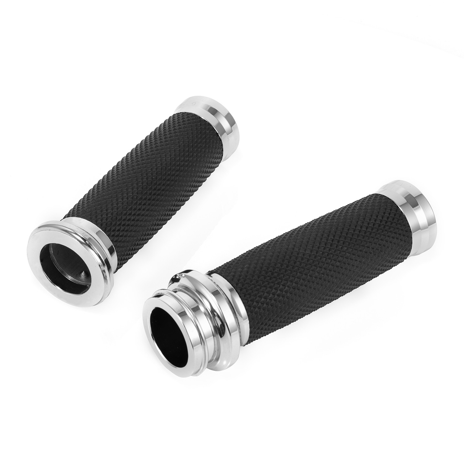 1″ Inch Motorcycle Handle Bar Hand Grips For Harley Honda Yamaha Kawasaki Jkzoab