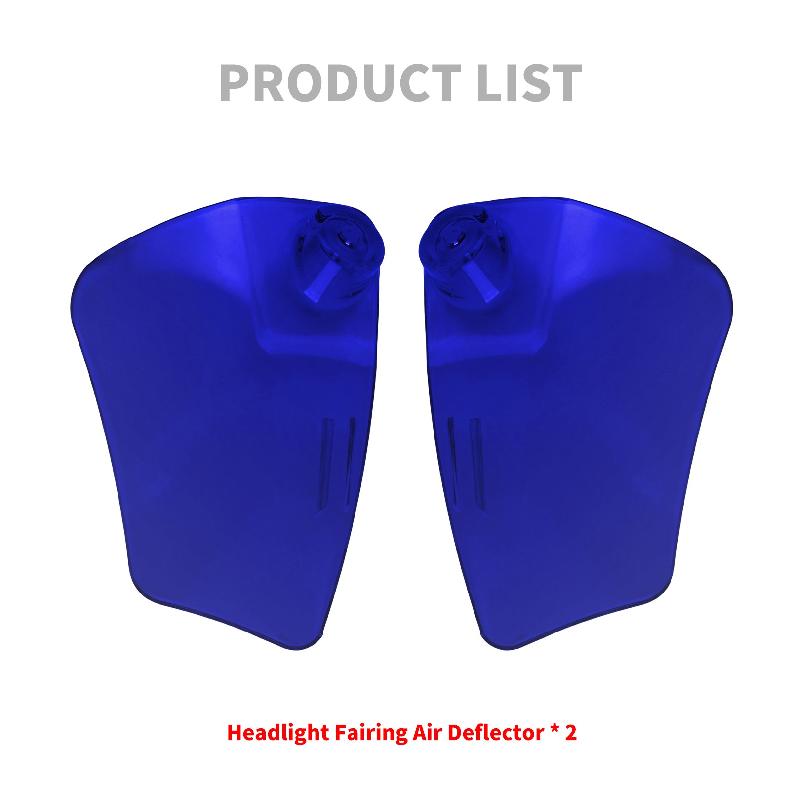 Headlight Fairing Air Deflector Blue 2022-Up For Harley Low Rider ST FXLRST 117