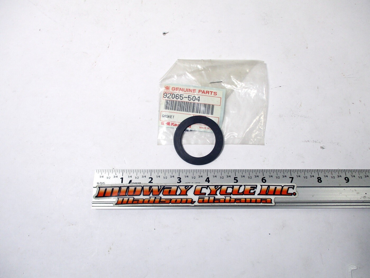NEW NOS OEM KAWASAKI FUEL TANK PIPE GASKET 92065-504 JET SKI JB650JS650 JB650 lm