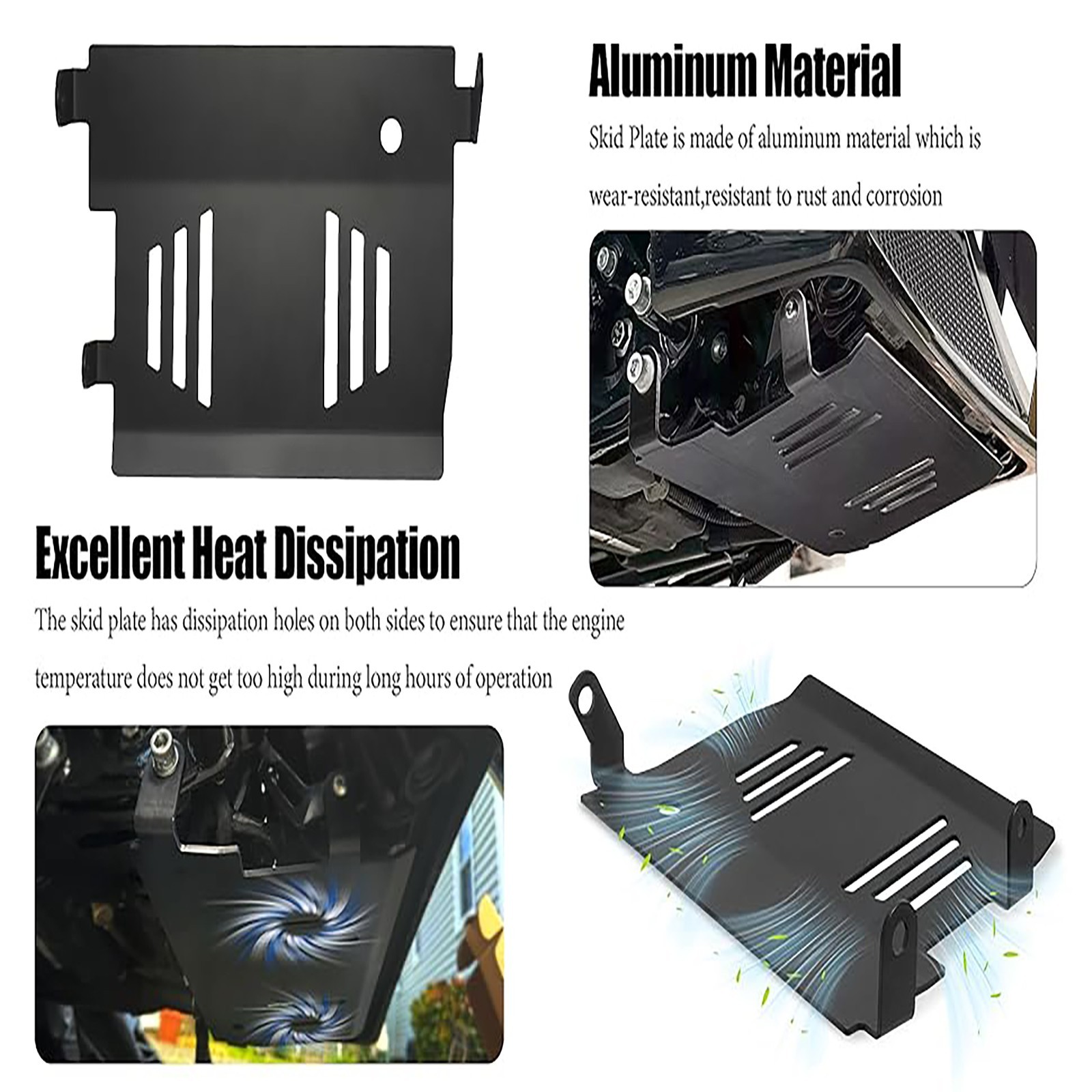Skid Plate Fit for Harley Touring/Road Glide/CVO Road Glide/Street Glide/FLHXSE