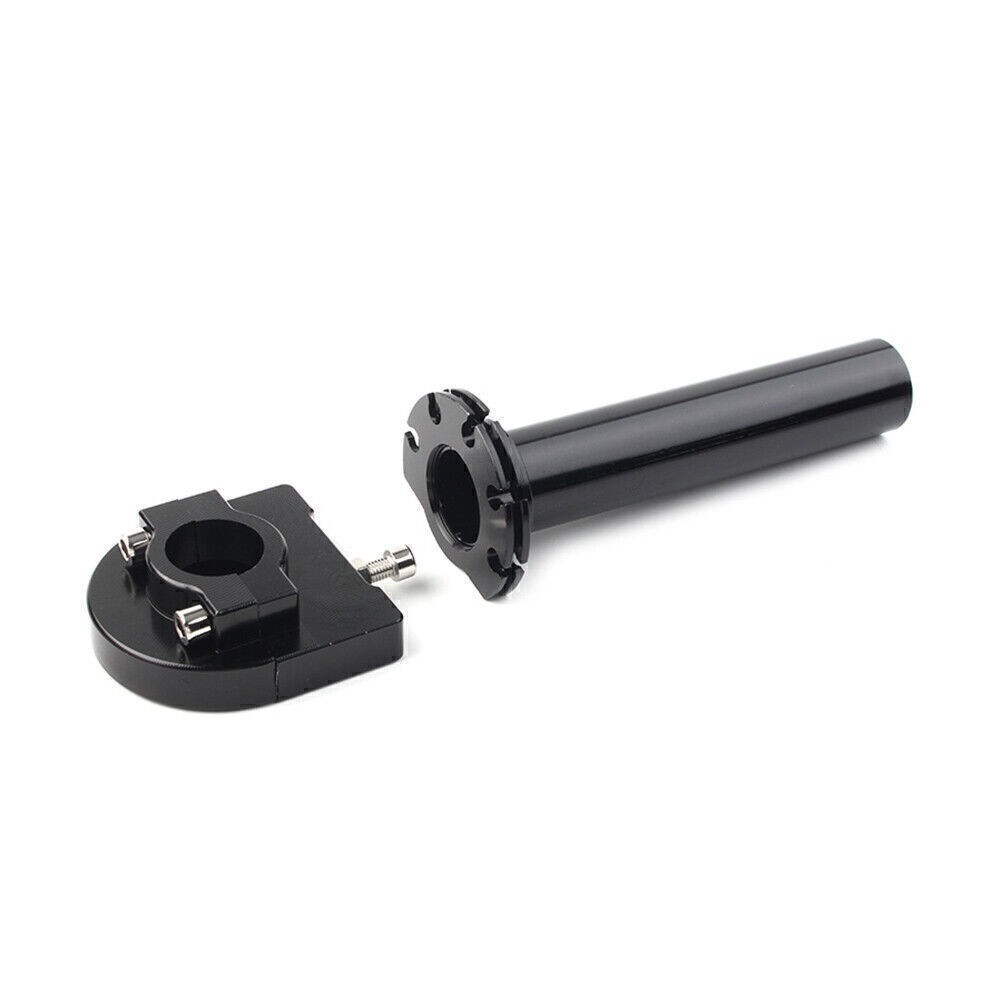 7/8″ Turn Twist Throttle Handle Bar Throttle Tube Fit Motorcycle Universal Black