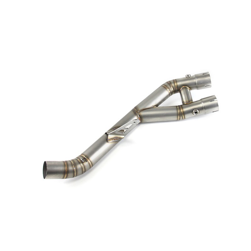 YZF R1 2015-2026 for Yamaha R1M Exhaust System Mid Link Pipe Black Muffler Tips