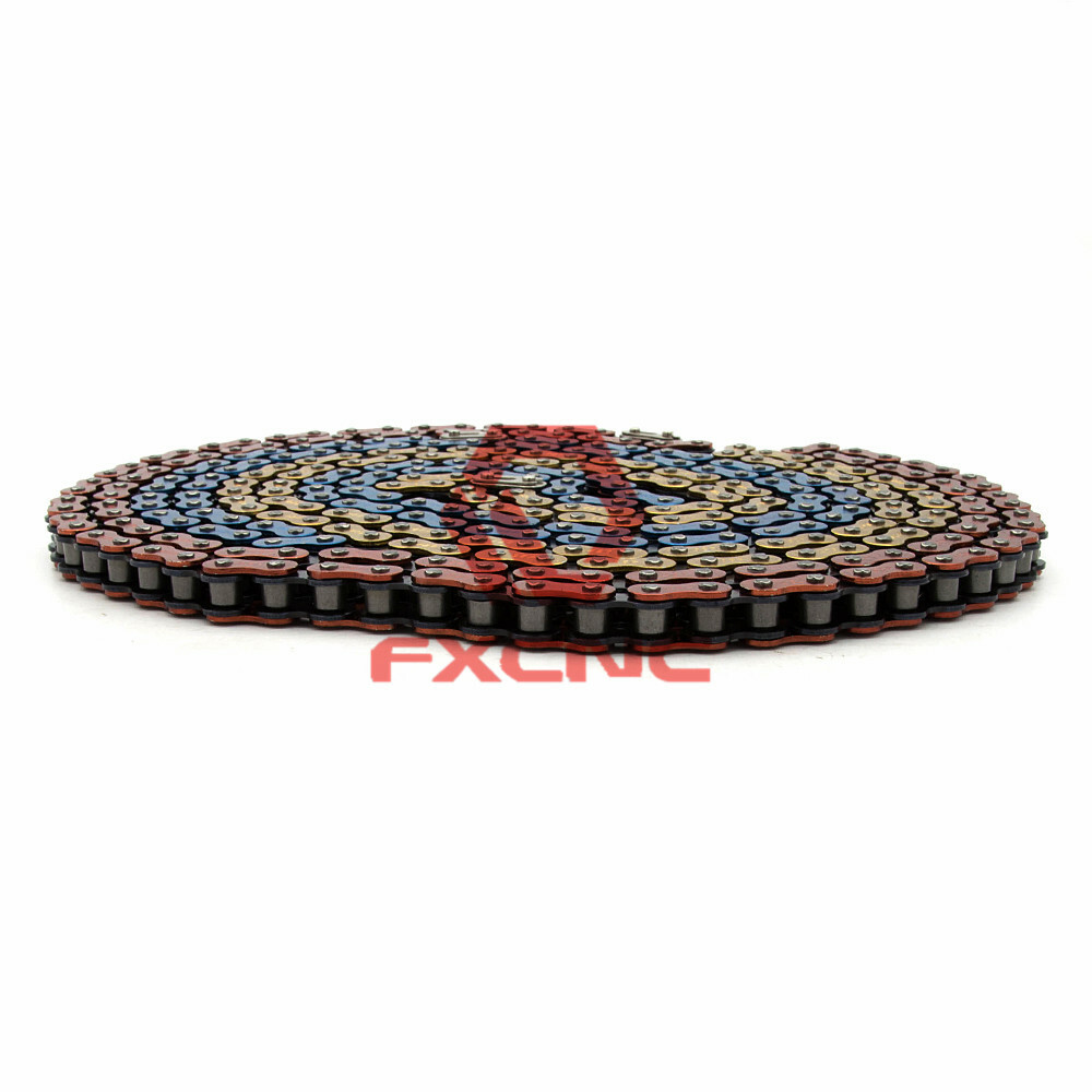 420 Chain 110 Link Fit For 110cc 125cc Dirt Pit Bike Quad TaoTao SUNL ATV Blue