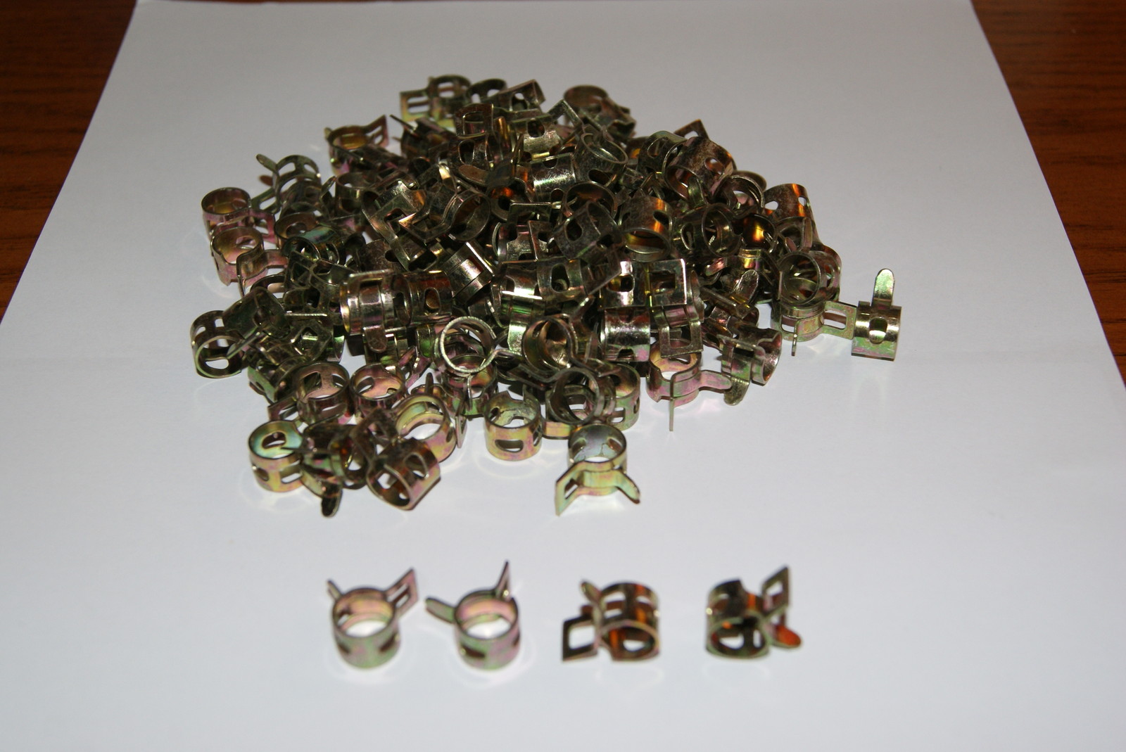 New 1/4″ Fuel Line Clamps (100 Count) Clamp SNOWMOBILE MOTORCYCLE ATV