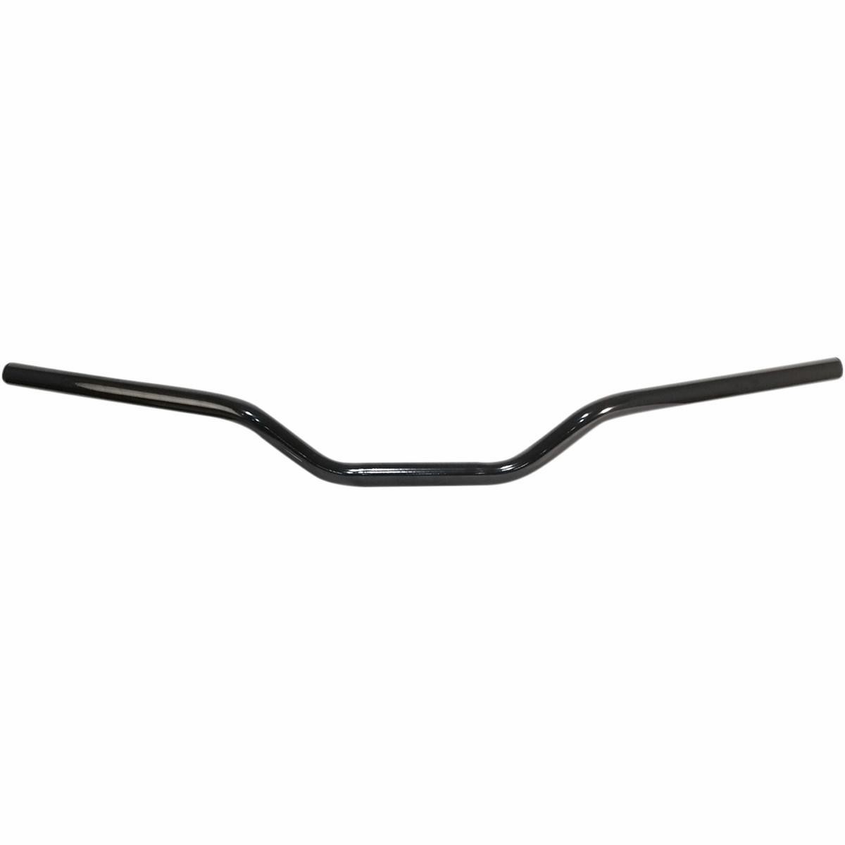 Emgo 7/8in. Superbike Sport Handlebar – Gloss Black Motorcycle Street Bike