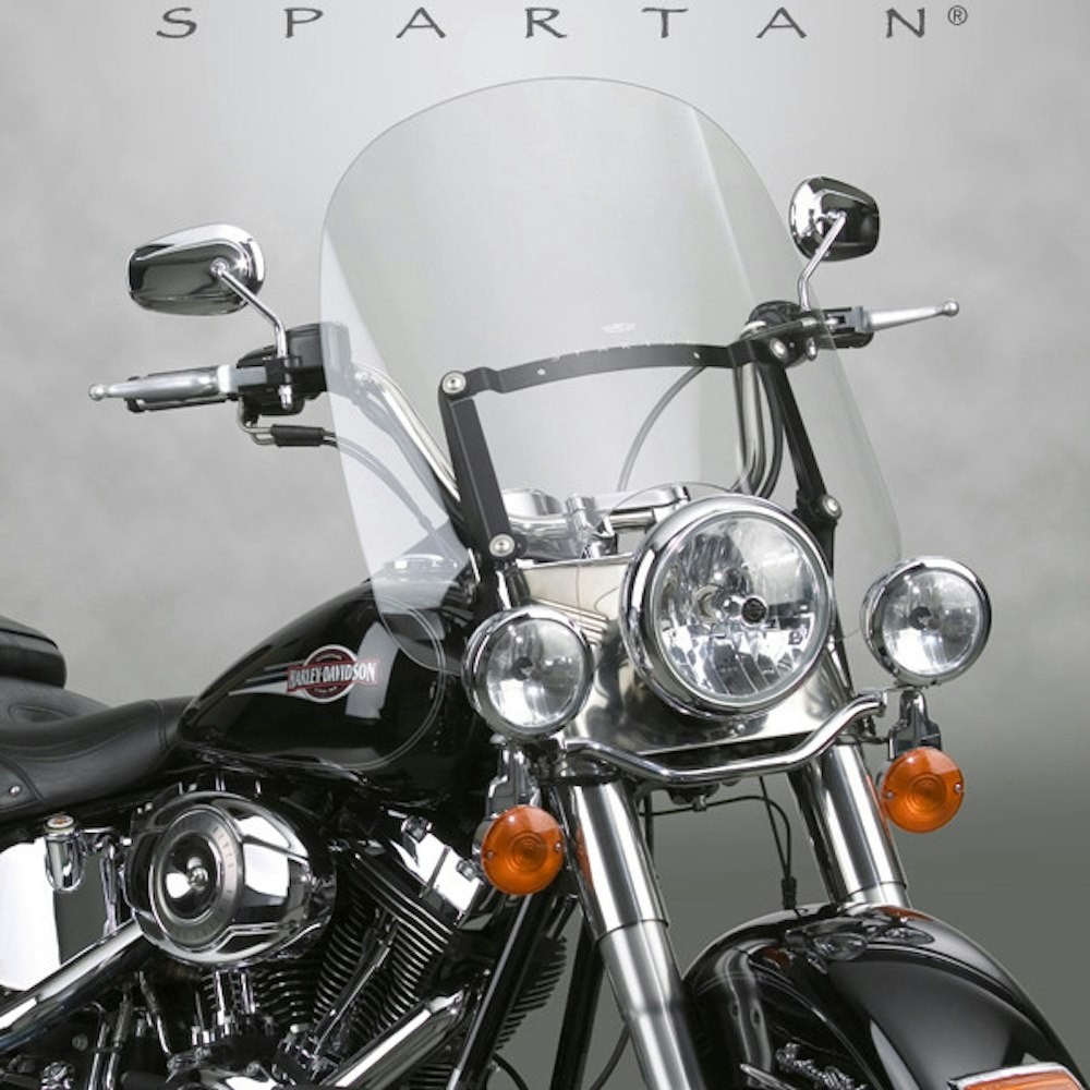 National Cycle Spartan Windshield 18.50in Clear N21200