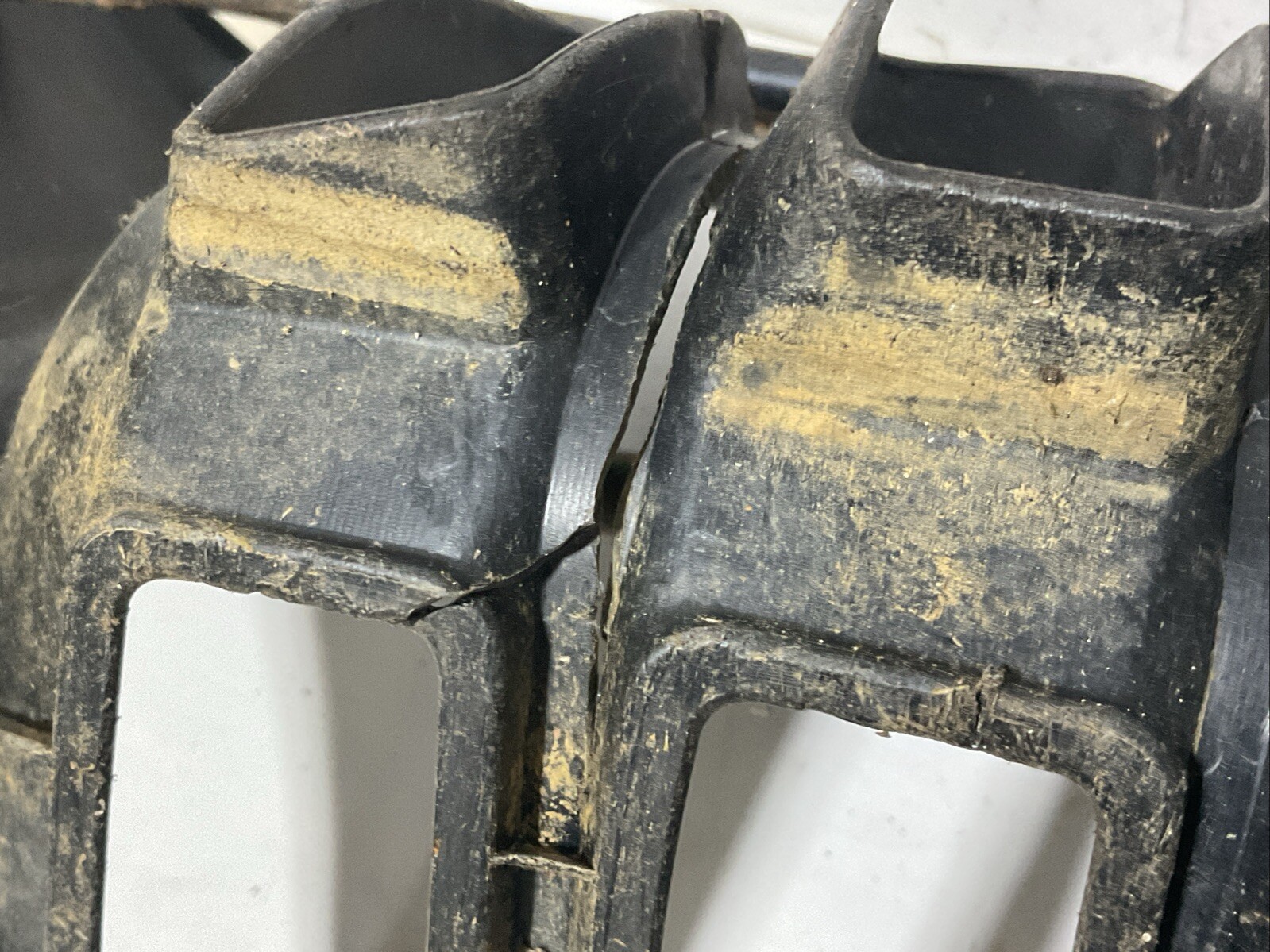 Suzuki LTZ-400 For Pegs- Plastic Insert Cracked- Metal Frame Is Good And Straigh