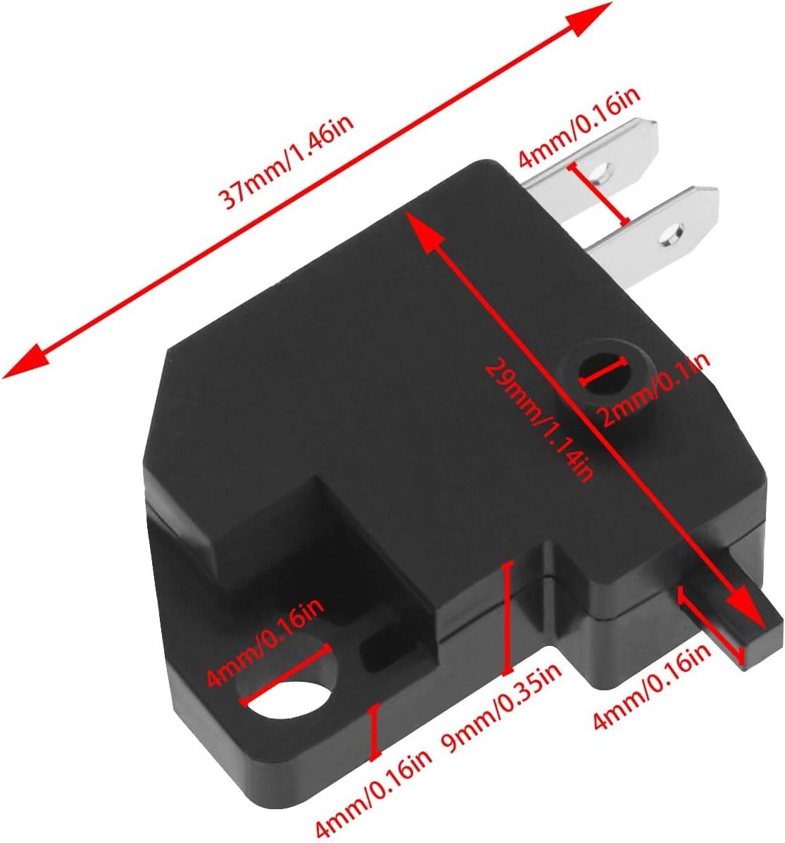 Motorcycle Brake Light Switch Click Front Stop Lever Clutch For Suzuki Kawasaki