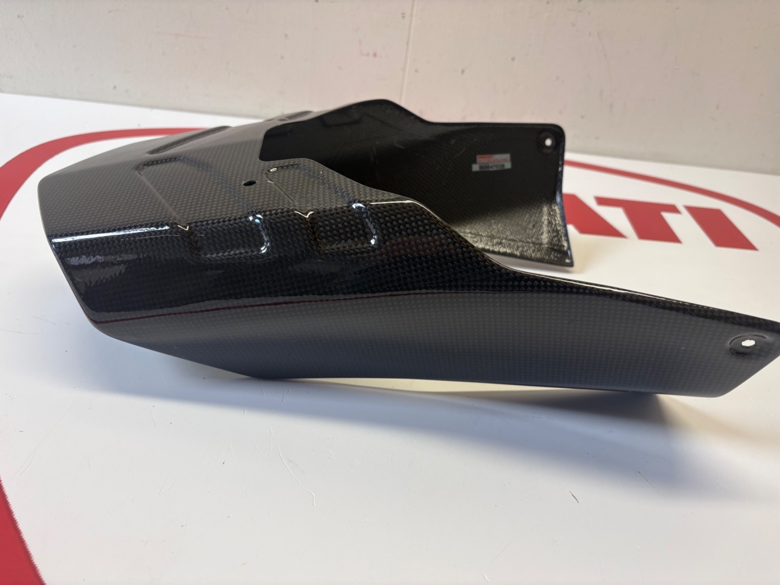 Ducati Performance Carbon exhaust cover for original silencer 749 999 96964703B