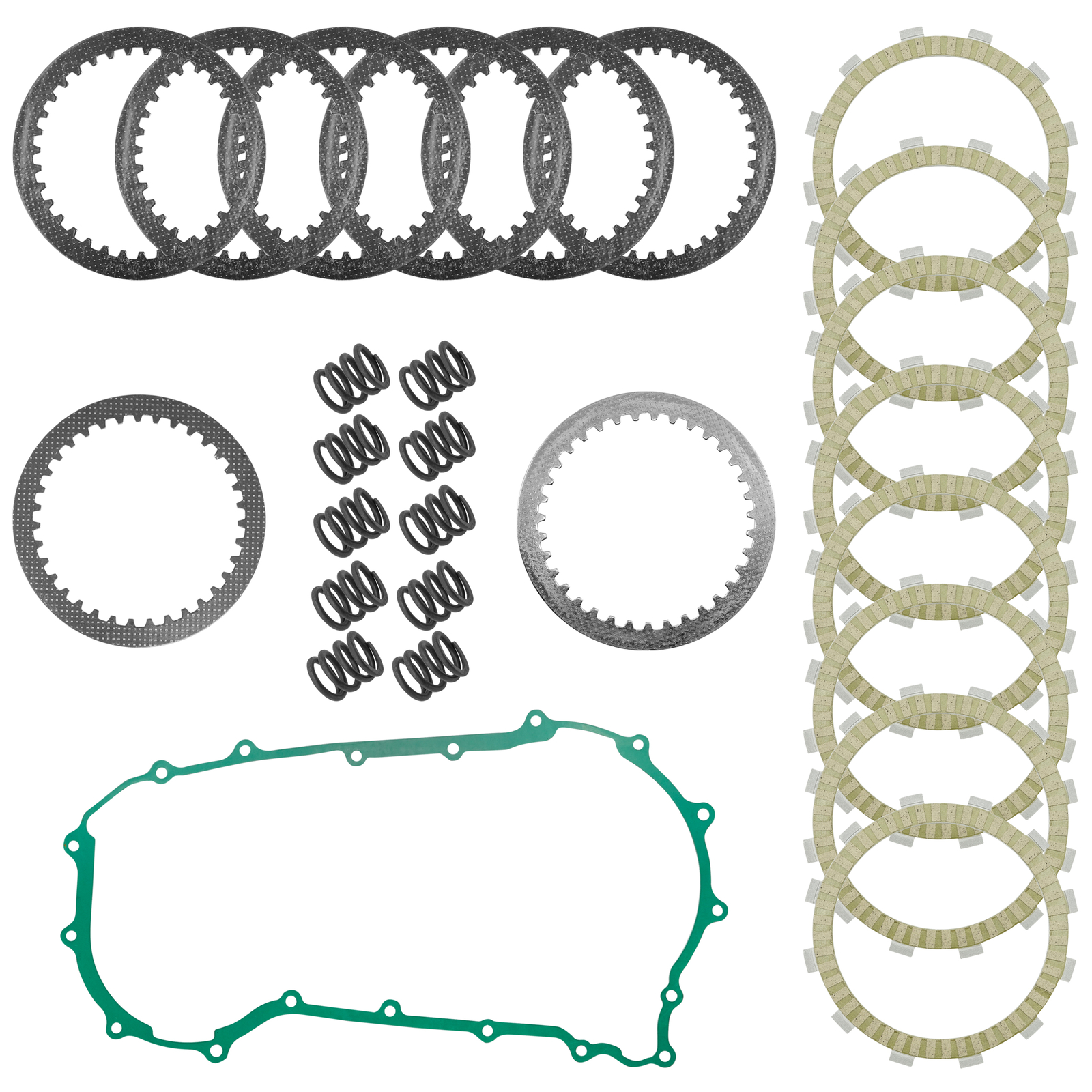 Clutch Friction Plates kit for Kawasaki Vulcan 1500 Classic VN1500 1999 – 2008