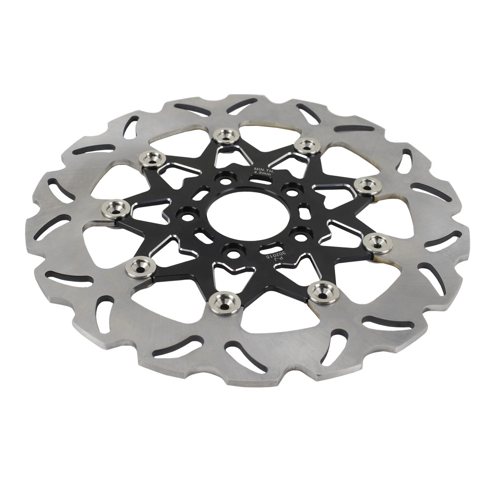 11.5″ Black Rear Brake Rotor for Harley 00-17 Dyna, 00-24 Softail, 00-07 Touring