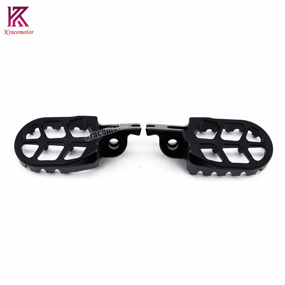 For Kawasaki KX250 2005-2008 KX250F KX450F 2007-2022 Footpeg Footrest Pedals CNC