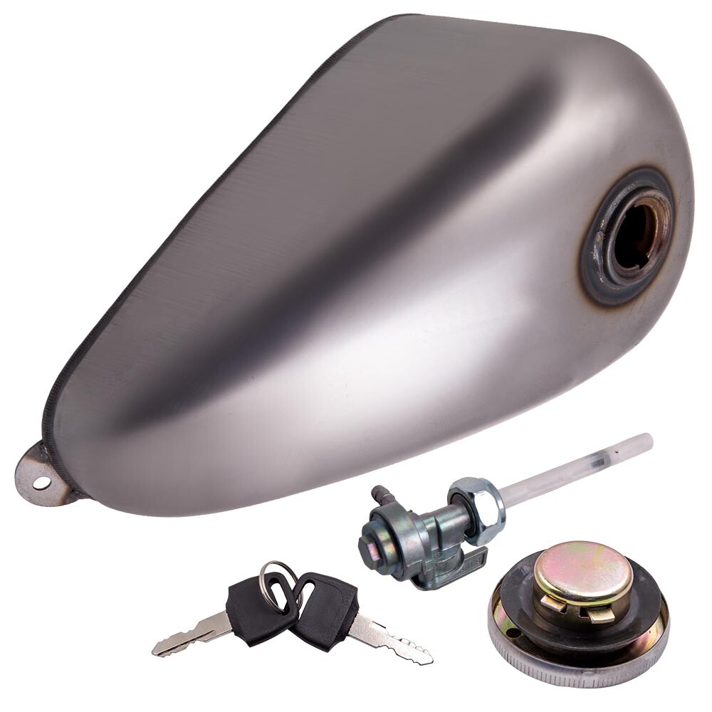 1.5 Gallon 5.6L Gas Fuel Tank For Harley Sportster Ironhead Bobber 1955-78