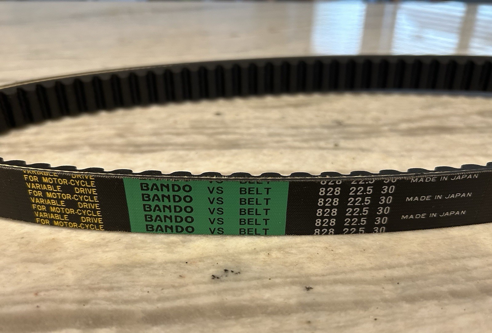 Bando Drive Belt 828×22.5×30 Honda Elite and Helix 250 #23100-KM1-671.