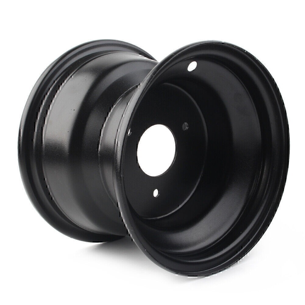 Black 18X9.50 – 8 8“ Inch 3 Hole Rear Back Wheel Rim Quad Dirt Bike ATV Buggy US