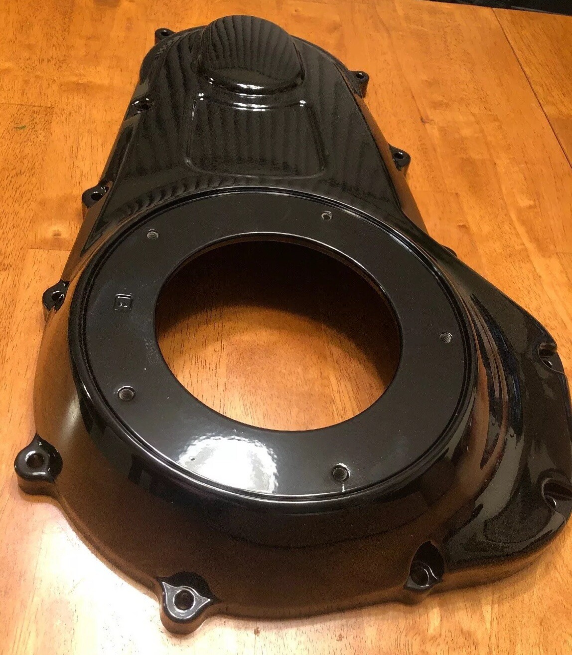 Harley Touring Outer Primary Cover LOW 25700387 M8 FLTR GLOSS BLACK POWDER COAT