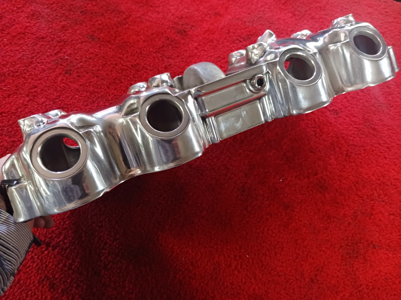 RC engineering. Honda cb750 sohc performance valve cover. AHRMA. Cafe. Drag.