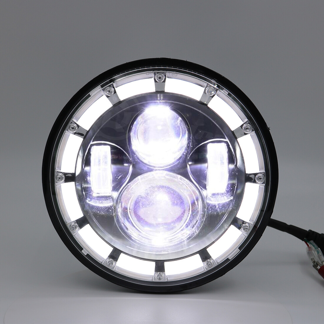 7″ LED Headlight For Harley Road King Street Glide Electra Glide Ultra Classic