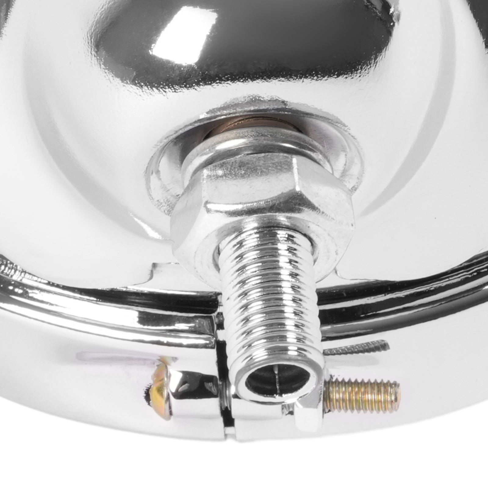 2x 4.5” Fog Passing Light Housing Chrome LED For Harley Street Glide/Road King