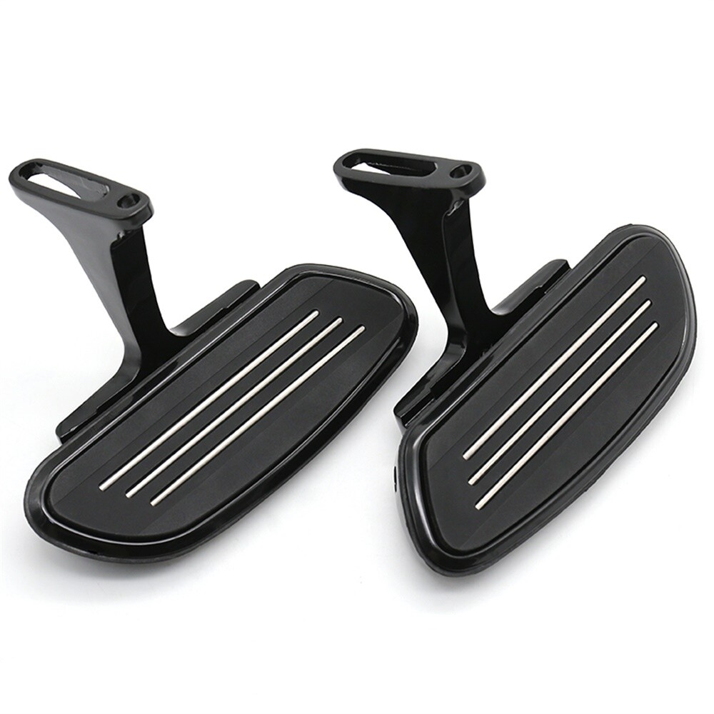 For Harley Black Rear Passenger Floorboards Road Glide Special FLTRXS 2015-2023