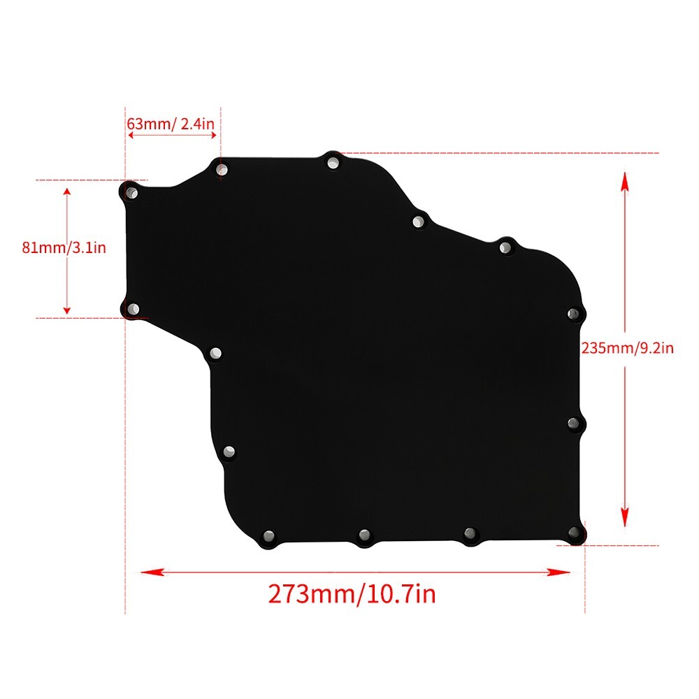 Black Oil Pan with Pick Up Low Profile for Suzuki GSXR 1300 Hayabusa 1999-2011
