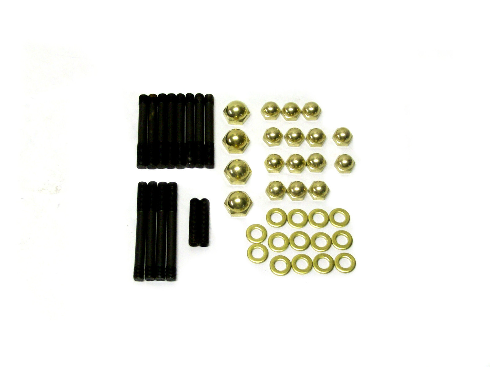 Harley Ironhead Sportster Rocker box Brass Acorns nuts cylinder head Old-Stf