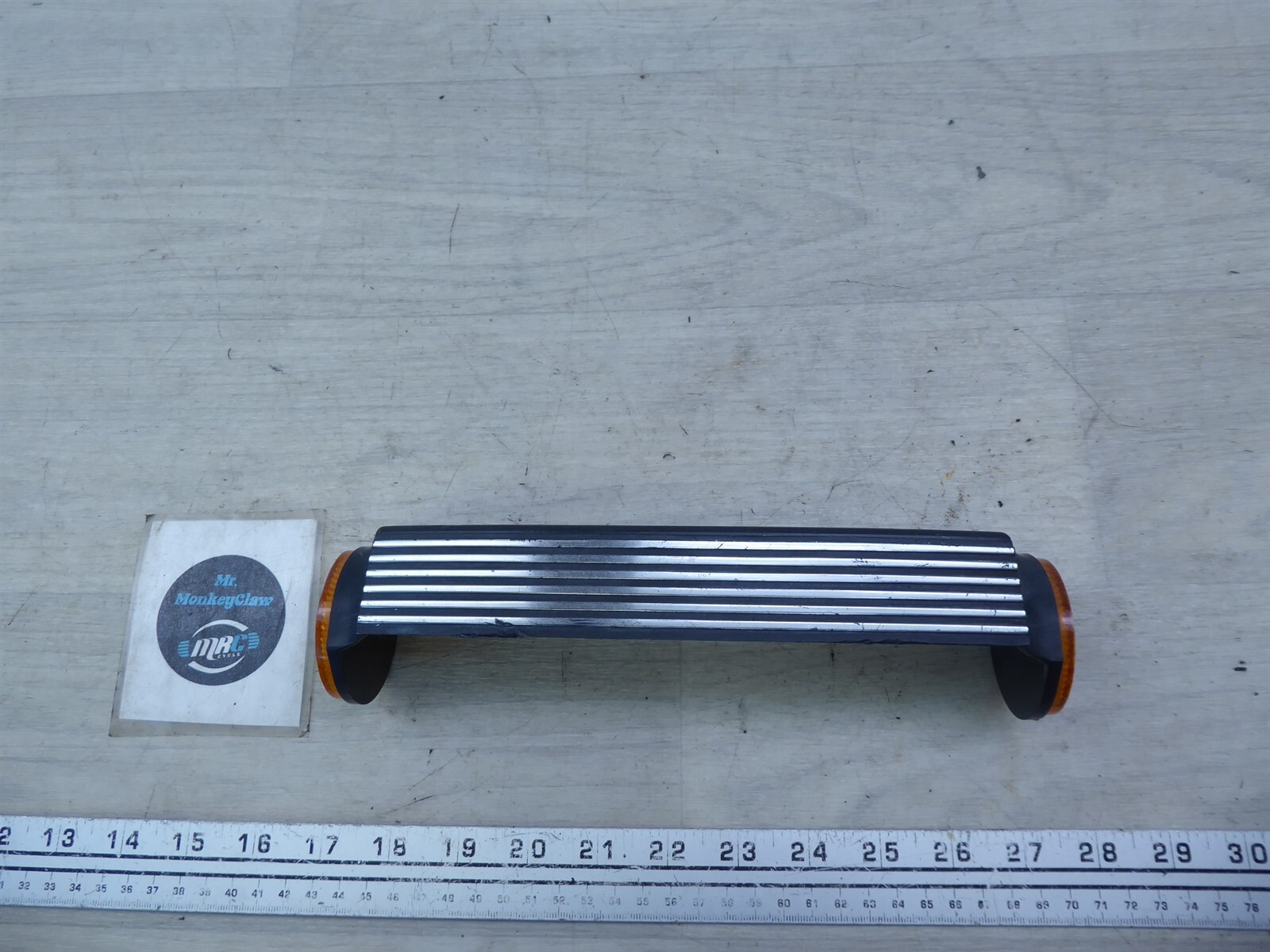 1978 Suzuki GS750E S232-2) front fork trim cover w/ reflectors