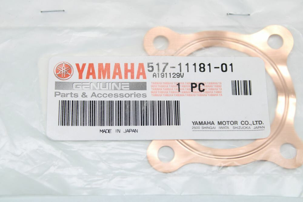 Yahama 517-11181-01-00 – Gasket, Cylinder H PW50 QT50