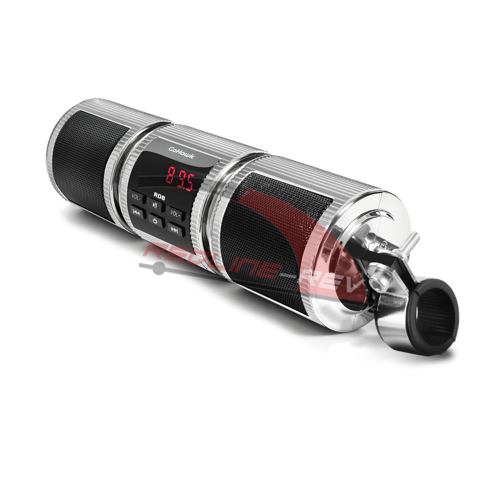 Waterproof Bluetooth Motorcycle Stereo Speakers Audio System BT USB AUX FM Radio
