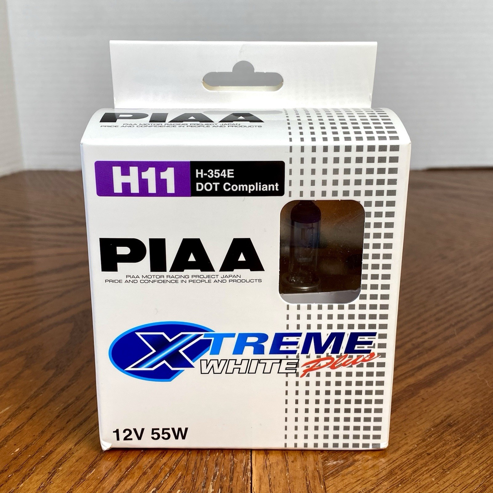PIAA H11 Xtreme White Plus High Performance Halogen Bulb 2 Pack, 12V 55W ~ 15211