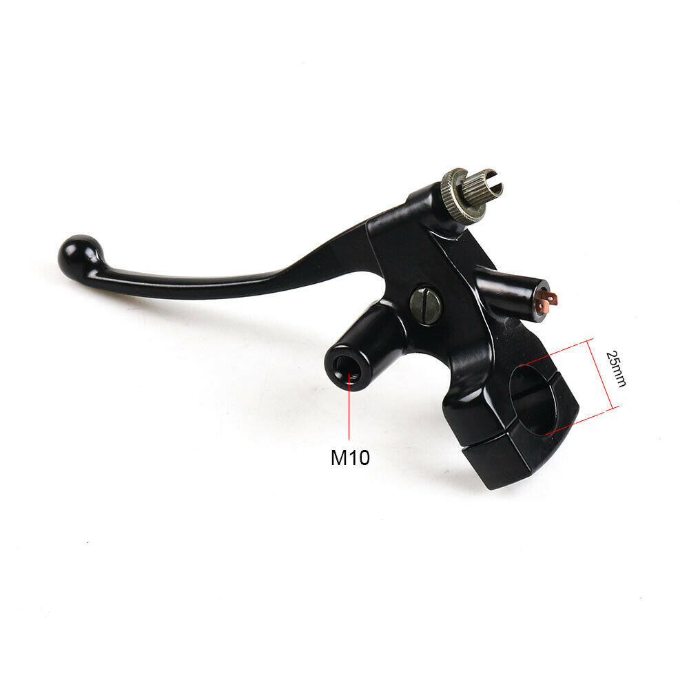 1″ Clutch Lever Perch Mirror Mount Bracket Holder For Honda Shadow 600 VT750