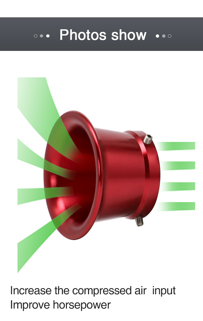Motorcycle Velocity Stack Carb 44mm Air Filter Cup Funnel for PHBH 26BS PZ30