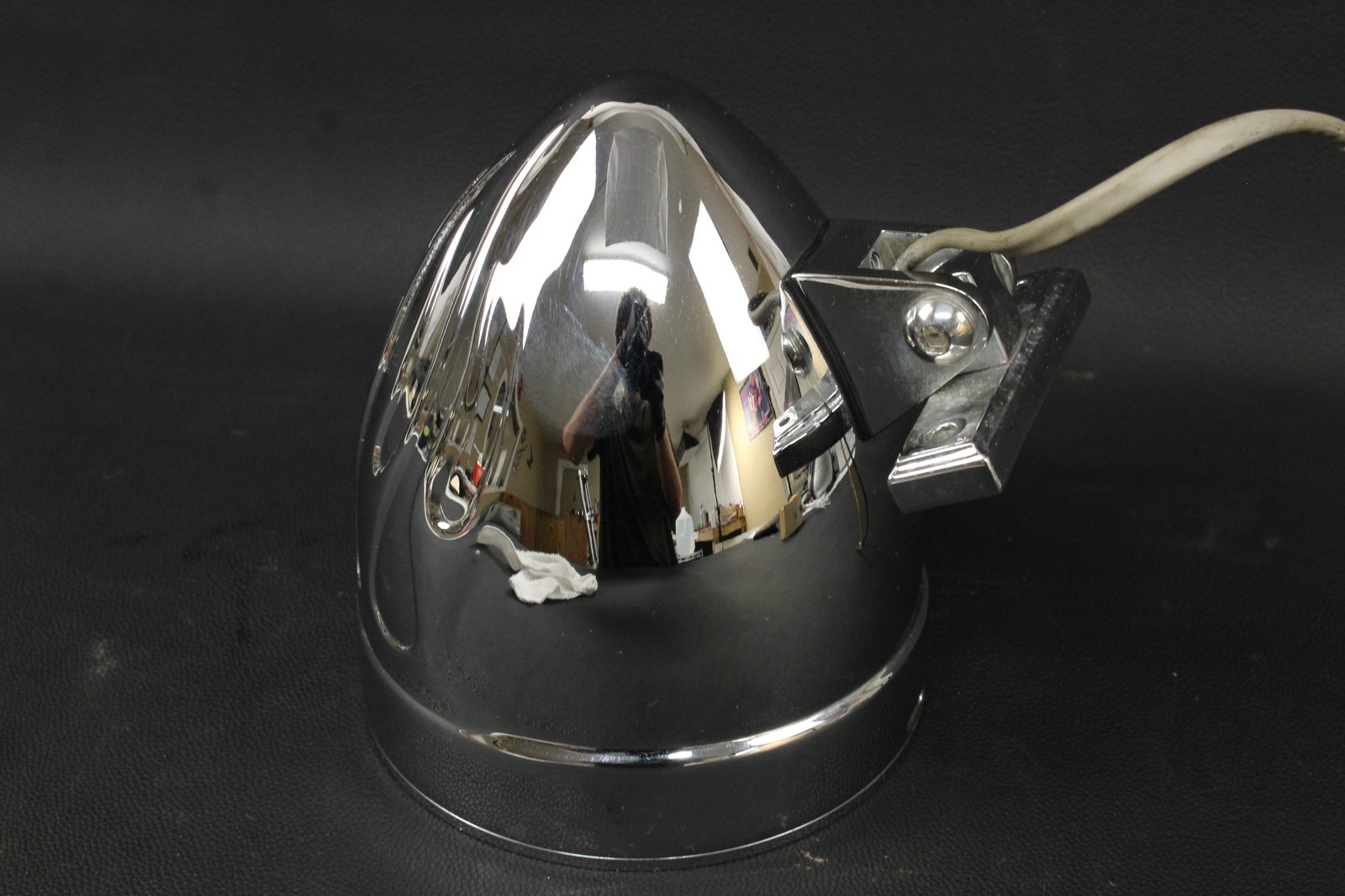 94-03 HONDA VF750 MAGNA 750 VF750C2 Chrome Flame Bucket Headlight Lamp 6in