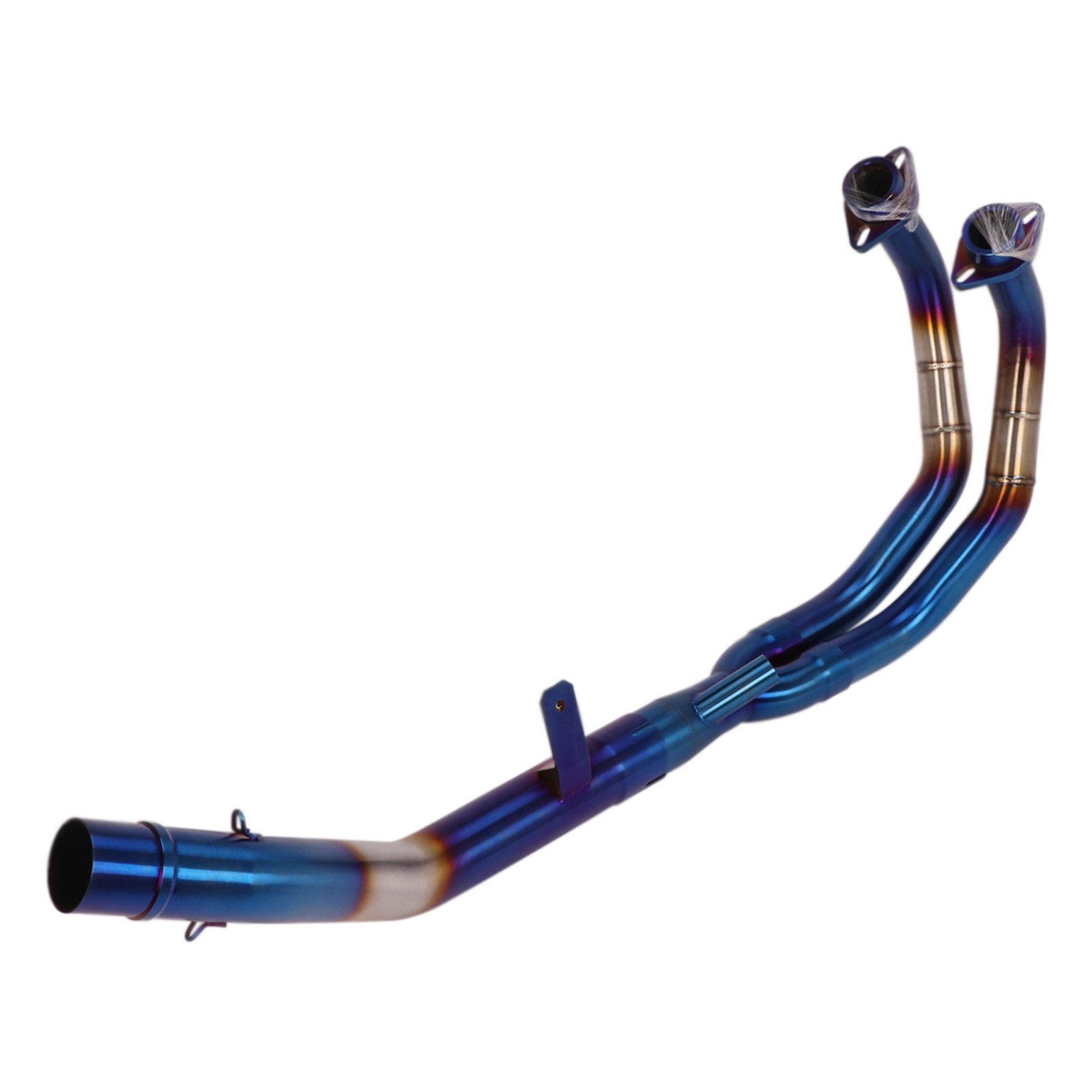 For Honda CBR500R CB500X/F 2013-2023 Full Exhaust System Header Link Pipe Blue