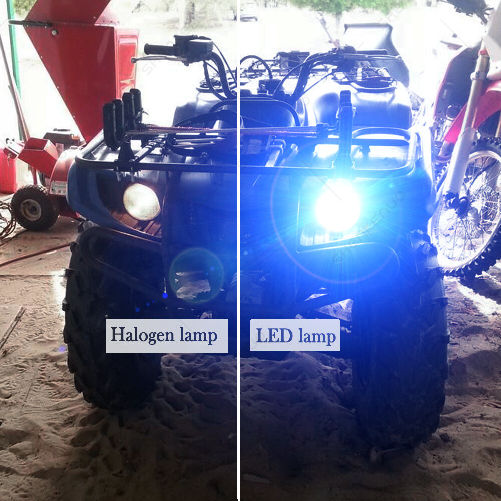 2PC 3570 8000K LED headlight bulbs for Yamaha XT225 2001-2007 motorcycle 12v DC