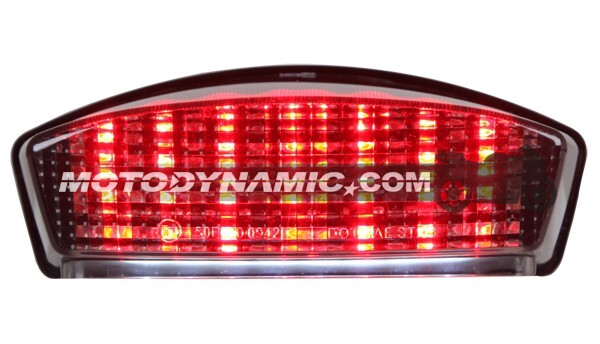 1994-2007 Buell S1 X1 M2 Blast LED SEQUENTIAL Tail Lights Smoked Lens